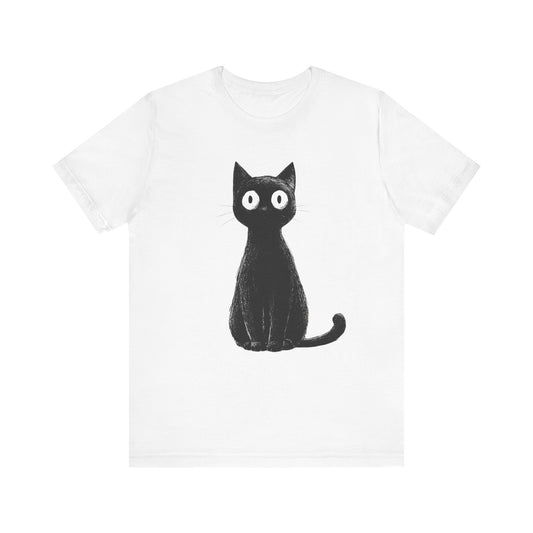 Cute Black Cat Unisex Tee