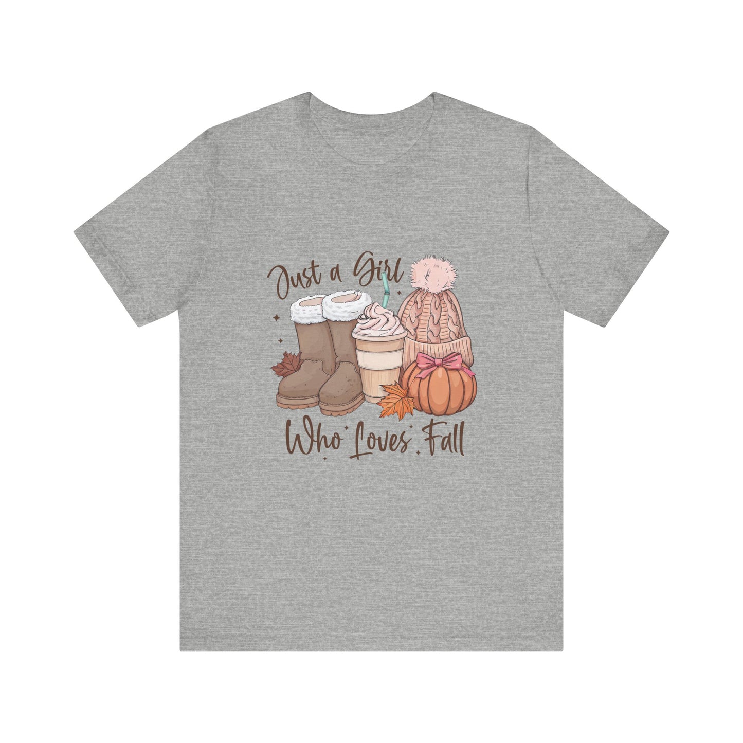 Fall Girl Quote Pumpkin Spice Latte Tee, Autumn Graphic T-Shirt, Halloween Pumpkin Shirt, Cozy Fall Apparel, Funny Pumpkin Spice Shirt