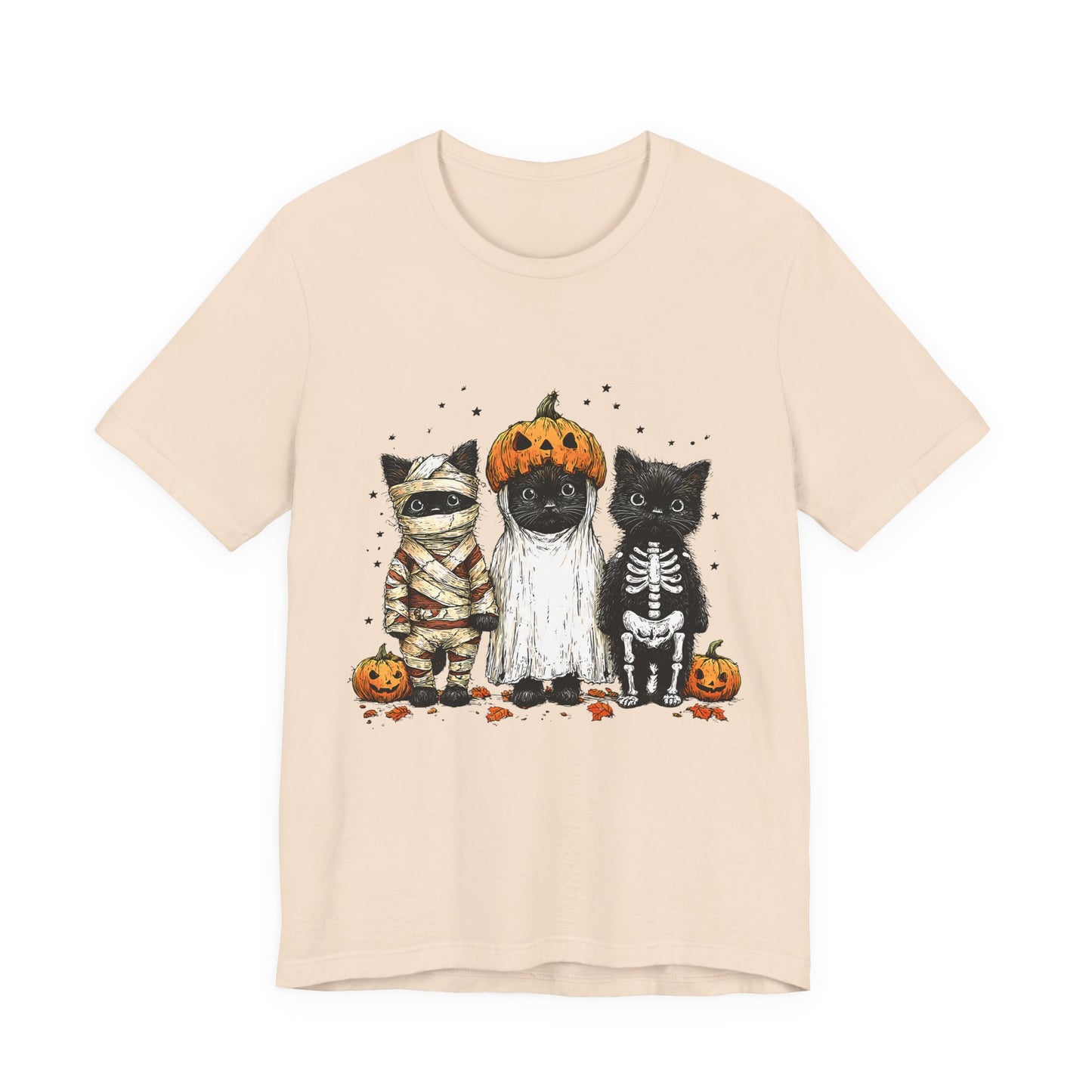 Black Cats Halloween Tee, Funny Cat Costume Shirt, Halloween Party Graphic Tee, Spooky Cat Lover Gift, Halloween Costume Tee, Unisex Cat