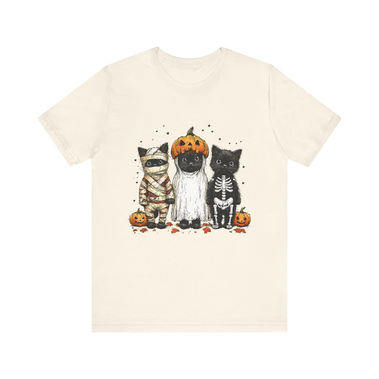 Black Cats Halloween Tee, Funny Cat Costume Shirt, Halloween Party Graphic Tee, Spooky Cat Lover Gift, Halloween Costume Tee, Unisex Cat