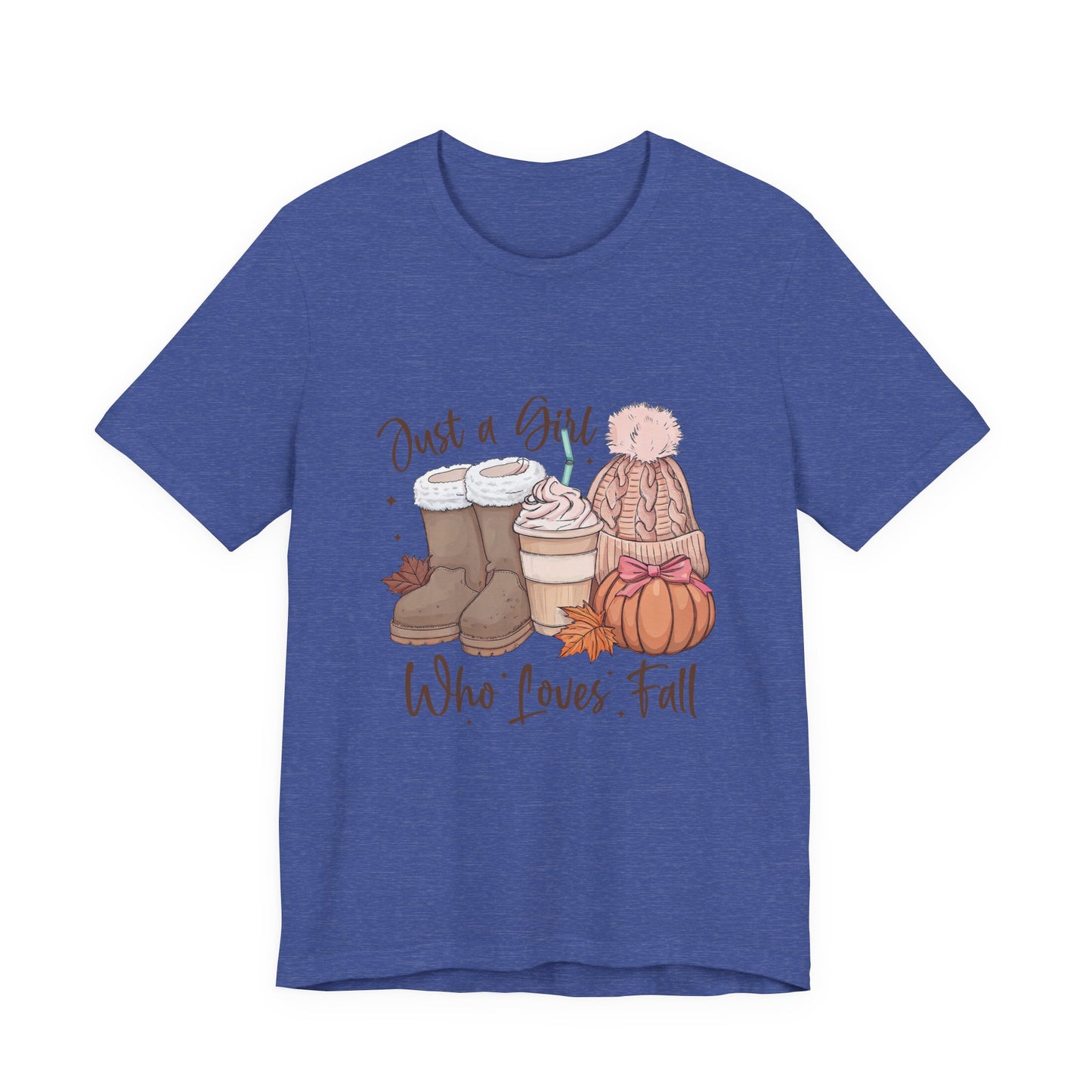 Fall Girl Quote Pumpkin Spice Latte Tee, Autumn Graphic T-Shirt, Halloween Pumpkin Shirt, Cozy Fall Apparel, Funny Pumpkin Spice Shirt
