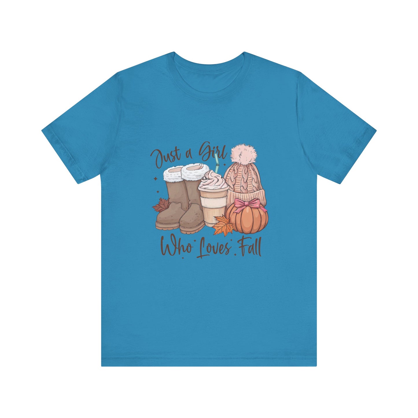 Fall Girl Quote Pumpkin Spice Latte Tee, Autumn Graphic T-Shirt, Halloween Pumpkin Shirt, Cozy Fall Apparel, Funny Pumpkin Spice Shirt