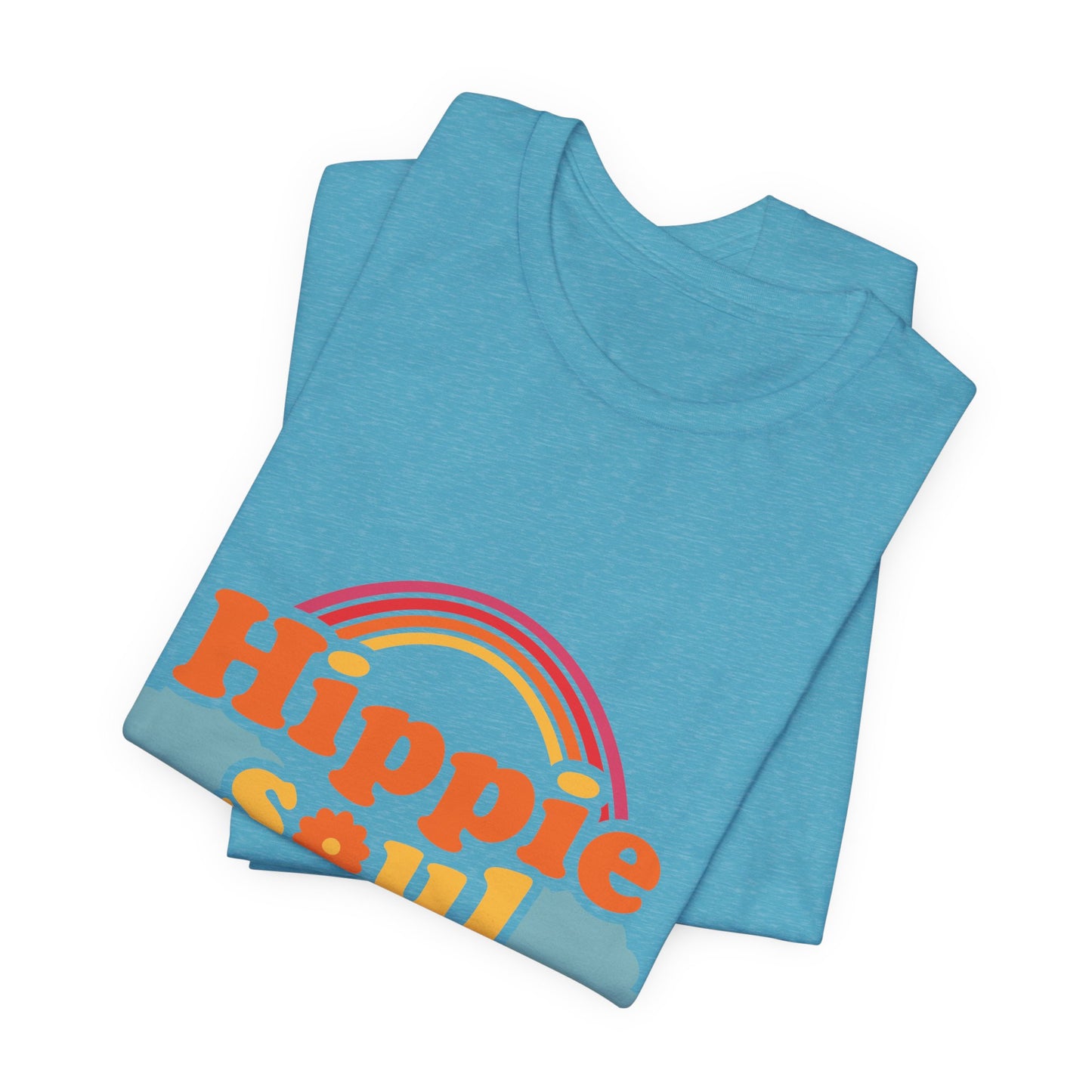 Hippie Soul Retro Rainbow Tee
