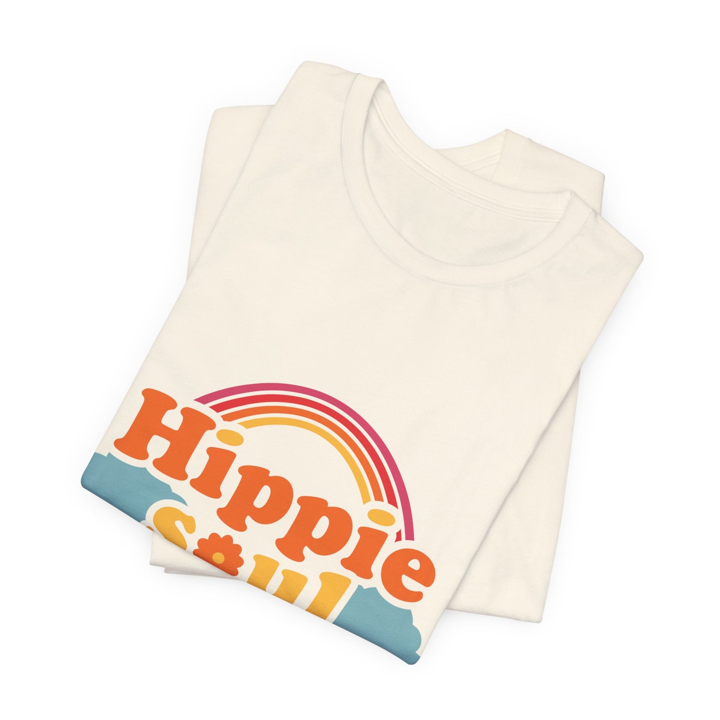 Hippie Soul Retro Rainbow Tee