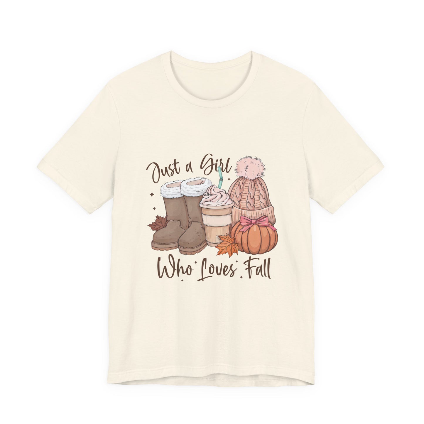 Fall Girl Quote Pumpkin Spice Latte Tee, Autumn Graphic T-Shirt, Halloween Pumpkin Shirt, Cozy Fall Apparel, Funny Pumpkin Spice Shirt