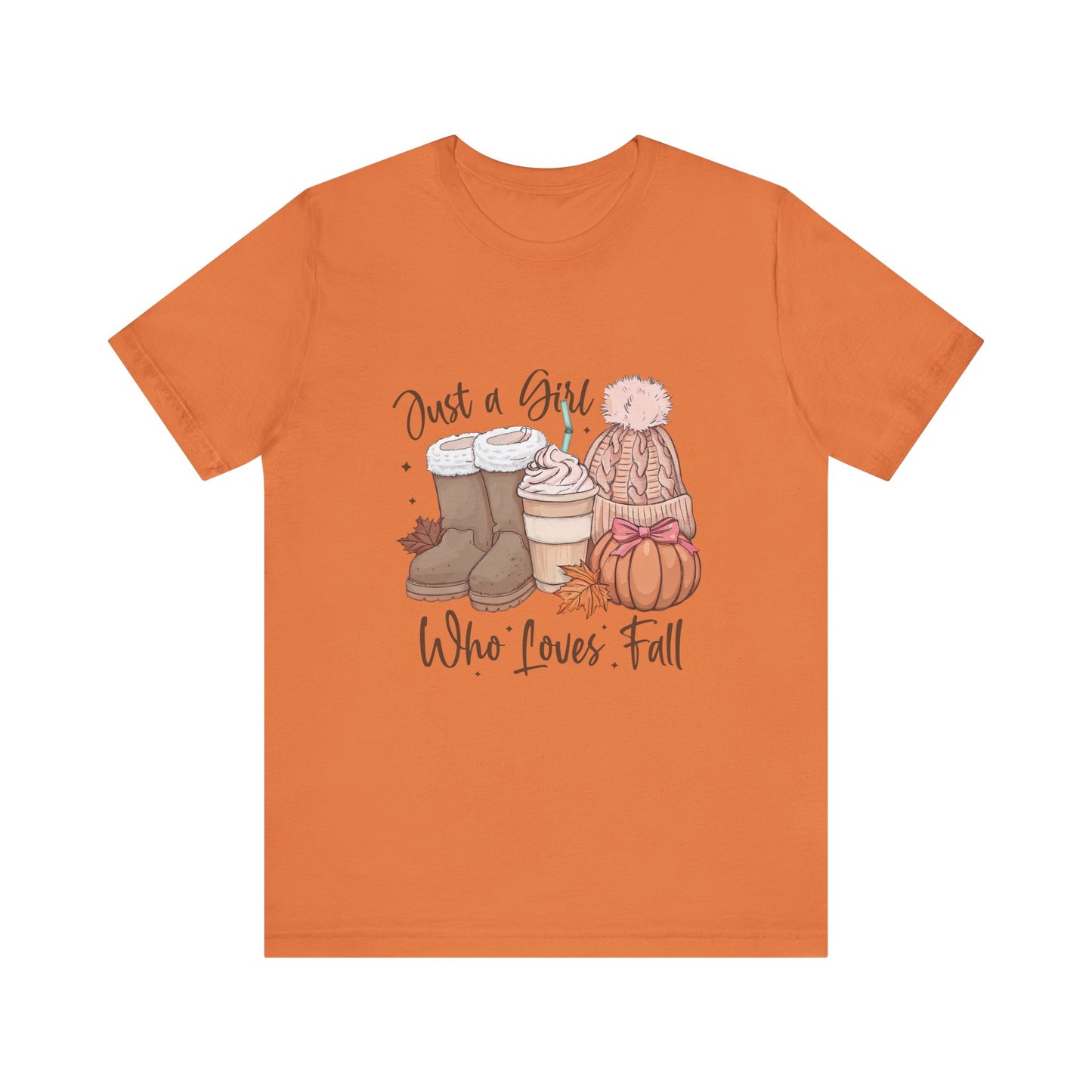 Fall Girl Quote Pumpkin Spice Latte Tee, Autumn Graphic T-Shirt, Halloween Pumpkin Shirt, Cozy Fall Apparel, Funny Pumpkin Spice Shirt